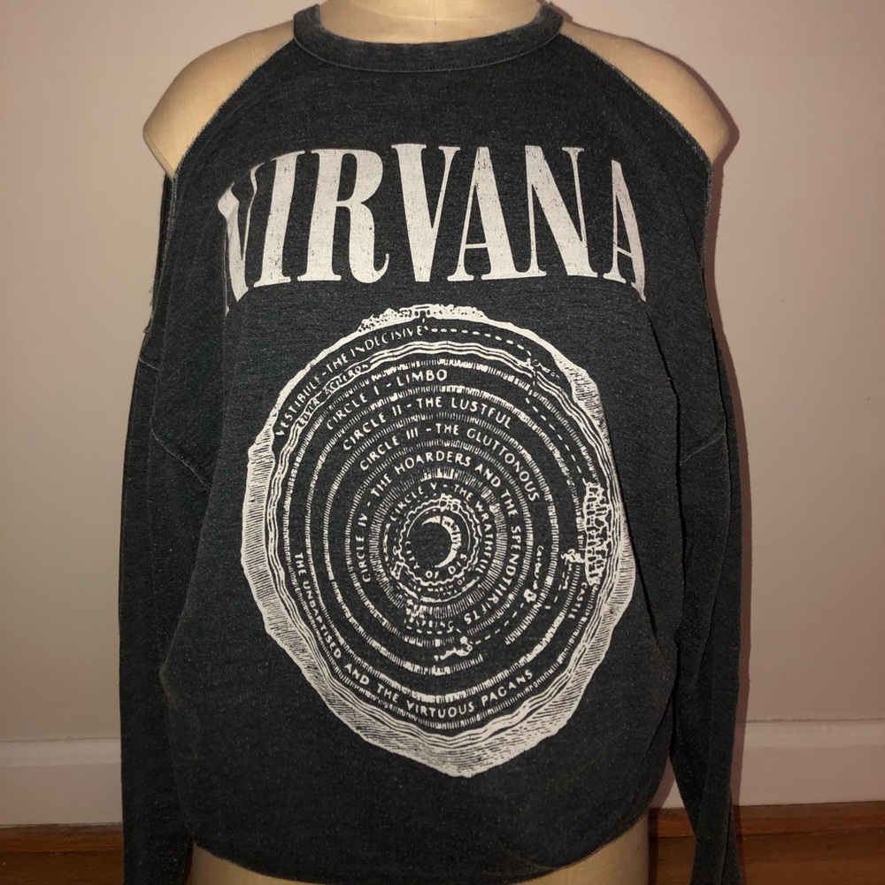 American eagle nirvana crew neck